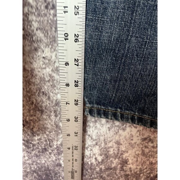 LEE Jeans Mens 40x32 Regular Straight Leg Blue Denim Vintage cowboy skater casua - Picture 6 of 11